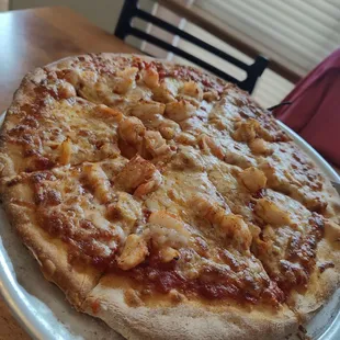 seafood pizza