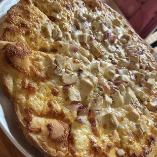 Buffalo chicken pizza