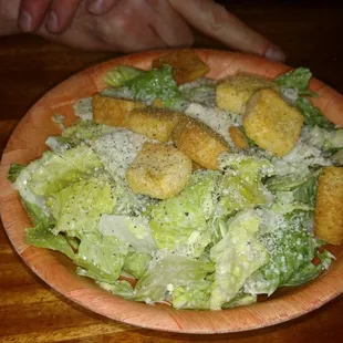 Crab Caesar Salad