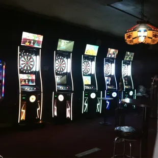 Five Dart Boards!! Play with those around a the world or a town away.