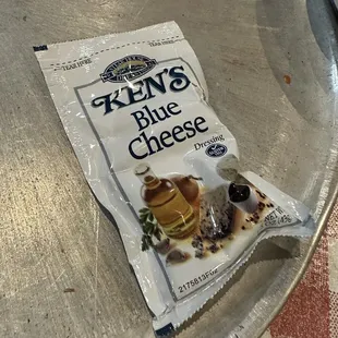 a bag of heinz&apos;s blue cheese