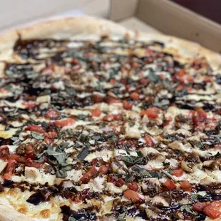 Chicken Bruschetta Pizza