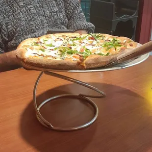 Chicken Bruschetta pizza