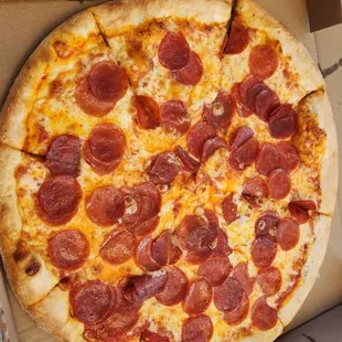 Pepperoni pizza