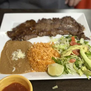 Carne Asada Meal