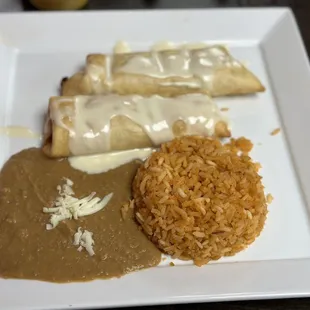 Chimichanga Meal