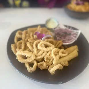 Fried calamari