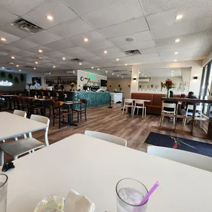 Overview of the restaurant