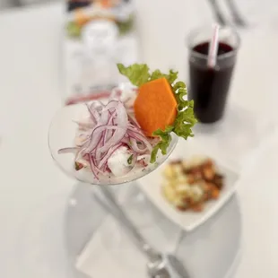 Ceviche de Pulpo