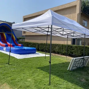 Waterslide w/ 10x20 canopy