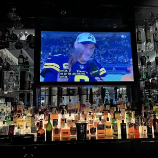 bar area