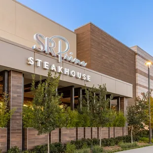 the exterior of the restaurant