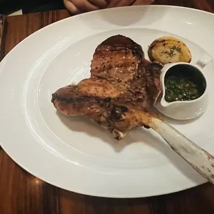Tomahawk Pork Chop