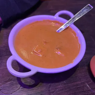 The Paneer Butter Masala is so rich and delicious