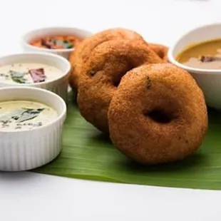 a variety of food items