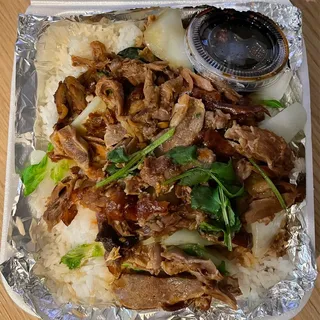 ROASTED DUCK OVER RICE