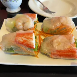 Fresh spring rolls