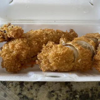 A09. Fried Stuffed Calamari