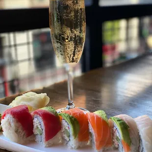 Tiger Maki and Mumm Napa Brut