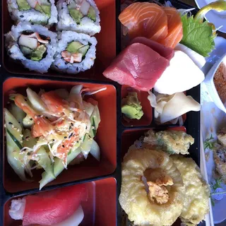 Sushi & Sashimi Bento Box