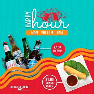 One of the hottest Happy Hours on South Beach 

Try a new Asian or craft beer and a crunchy, delicious Spring Roll

Beers $3.25