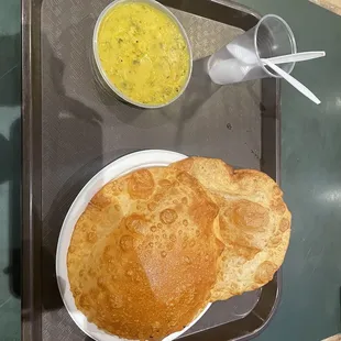 2pcs Poori with Curry