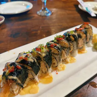 Black Tiger Roll Special