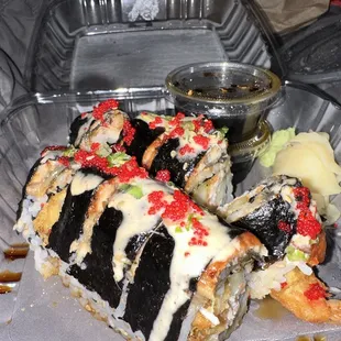 Black Tiger Roll Special