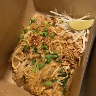 Pork pad thai