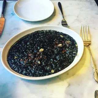 Squid Ink Risotto