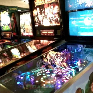 More pinball in back