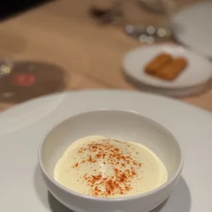 Korean Abalone, Giant Octopus, Salmon Roe, Malted Fingerling