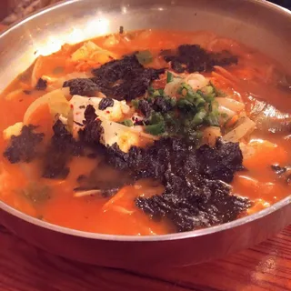Kimchi Tofu Veggie Ramen