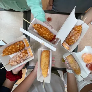 9. Premium Sausage Hotdog 4. Mozz Spicy Hotdog 10. Potato Sausage Hotdog Specialty