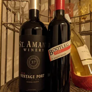 2018 Vintage Port and 2019 Bootleg Port