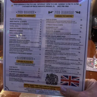 Food options are many