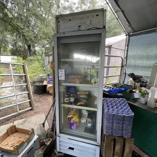 We bought a sourdough kit out of this fridge!