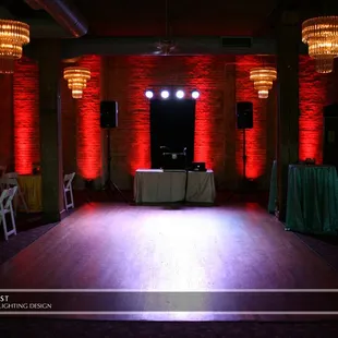 Wedding uplighting by Instant Request