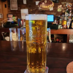 O.5 Liter of German Lager for $10