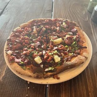 Al Pastor pizza $17
