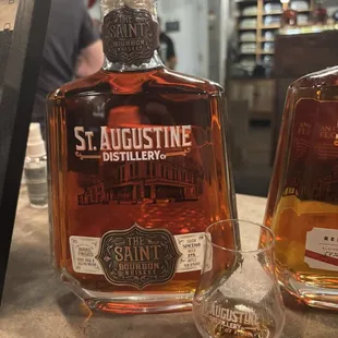 Paid tasting of The Saint bourbon