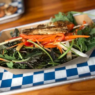Citrus salad with Mahi