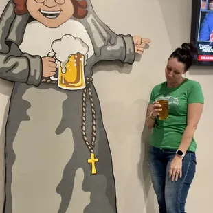 A nun joyfully shaming me