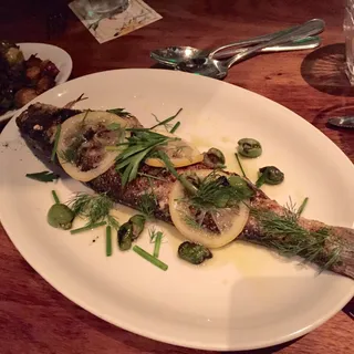 Whole Branzino