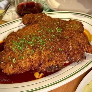 Pork schnitzel