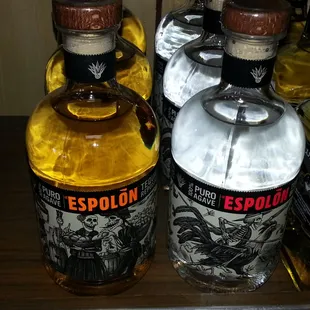 bottles of liquor