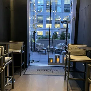 Walking out to the roof top