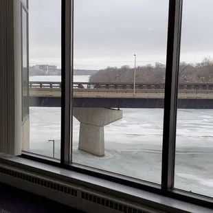 River view from Herberger suite