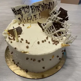 Vanilla Birthday cake