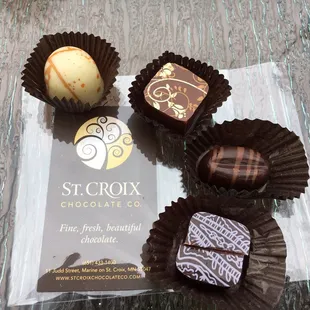 Delicious chocolates!